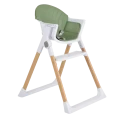 Scaun de masa 2 in 1 Moni Almond green Scaun de masa 2 in 1 Moni Almond green