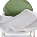 Scaun de masa 2 in 1 Moni Almond green Scaun de masa 2 in 1 Moni Almond green