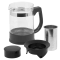 Ceainic cu infuzor RESTO 90512, 0,95L, Negru Ceainic cu infuzor RESTO 90512, 0,95L, Negru