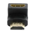 Adaptor Video Cablexpert A-HDMI90-FML, HDMI (M) - HDMI (F), Negru Adaptor Video Cablexpert A-HDMI90-FML, HDMI (M) - HDMI (F), Negru