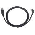 Cablu încărcare și sincronizare Cablexpert CCP-mUSB2-AMBM90-6, USB Type-A/micro-USB, 1,8m, Negru