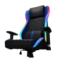 Scaun Gaming Lumi CH09-7, PU Piele, Negru | Albastru Scaun Gaming Lumi CH09-7, PU Piele, Negru | Albastru