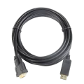Cablu Video Cablexpert CC-DPM-DVIM-6, DisplayPort (M) - DVI-D (M), 1,8m, Negru