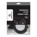 Cablu Video Cablexpert CC-DPM-DVIM-6, DisplayPort (M) - DVI-D (M), 1,8m, Negru