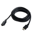 Cablu Video Cablexpert CC-HDMI4X-6, HDMI (M) - HDMI (F), 1,8m, Negru Cablu Video Cablexpert CC-HDMI4X-6, HDMI (M) - HDMI (F), 1,8m, Negru