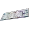 Tastatură Logitech G915 X Lightspeed TKL, Fără fir, Alb