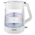 Fierbător electric OZON EKC-1705A-GS, Alb
