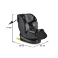 Scaun auto Cangaroo Castor 40-150cm grey 3801005151851 Scaun auto Cangaroo Castor 40-150cm grey 3801005151851