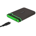 HDD portabil extern Transcend StoreJet 25M3C, 2 TB, Iron Gray (TS2TSJ25M3C)