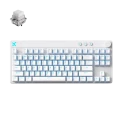 Tastatură MCHOSE Mix 87, Cu fir, Alb Tastatură MCHOSE Mix 87, Cu fir, Alb