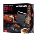 Электрический Гриль Ardesto GH-1800MB, 1800Вт, Чёрный | Серебристый Электрический Гриль Ardesto GH-1800MB, 1800Вт, Чёрный | Серебристый