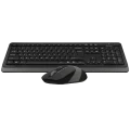 Клавиатура и мышь A4Tech FG1010S, Беспроводное, Серый