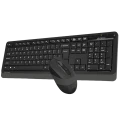 Клавиатура и мышь A4Tech FG1010S, Беспроводное, Серый