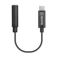 Audio Adaptor Boya BY-K4, USB Type-C - 3.5 mm, 0,06m, Negru Audio Adaptor Boya BY-K4, USB Type-C - 3.5 mm, 0,06m, Negru
