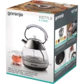 Fierbător electric Gorenje K17GPD, Oțel inoxidabil