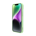 Husă Nillkin iPhone 14 Plus, CamShield Silky Silicone, Verde