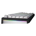 Tastatură HATOR Skyfall 80, Cu fir / Fără fir, Negru | Alb Tastatură HATOR Skyfall 80, Cu fir / Fără fir, Negru | Alb