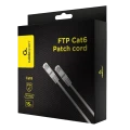 Patch cord Cablexpert PPB6-15M, Cat6 FTP , 15m, Alb Patch cord Cablexpert PPB6-15M, Cat6 FTP , 15m, Alb