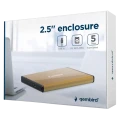 Carcasă externă Gembird EE2-U3S-3-GL, Auriu (EE2-U3S-3-GL) Carcasă externă Gembird EE2-U3S-3-GL, Auriu (EE2-U3S-3-GL)