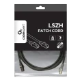 Патч-корд Cablexpert PP8-LSZHCU-BK-2M, Cat8 S/FTP, 2м, Черный