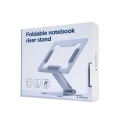 Stand pentru laptop Gembird NBS-D1-03, 15,6", Argintiu Stand pentru laptop Gembird NBS-D1-03, 15,6