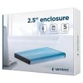 Carcasă externă Gembird EE2-U3S-3-B, Albastru (EE2-U3S-3-B) Carcasă externă Gembird EE2-U3S-3-B, Albastru (EE2-U3S-3-B)