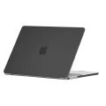 Husă pentru laptop Tech Protect Smartshell Macbook Air 13 (2022), 13.6", Policarbonat, Negru mat