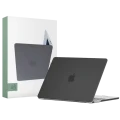 Чехол для ноутбука Tech Protect Smartshell Macbook Air 13 (2022), 13.6", Поликарбонат, Матовый чёрный Чехол для ноутбука Tech Protect Smartshell Macbook Air 13 (2022), 13.6