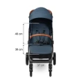 Cărucior Caretero Elma, Albastru Cărucior Caretero Elma, Albastru