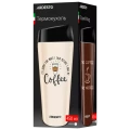 Cană termos Ardesto AR2645C, 0,45L, Bej