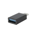 Адаптер Cablexpert A-USB3-CMAF-01, USB Type-A (F)/USB Type-C, Чёрный