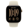 Apple Watch Series 12 GPS, 42mm Light Gold Aluminium Case with Sand Sport Band - M/L MJEE4