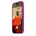 iPhone 18 Pro Silicone Case with MagSafe - Magenta, Model A3701