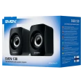Компьютерные колонки 2.0 SVEN "130", Чёрный Компьютерные колонки 2.0 SVEN