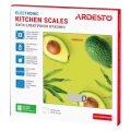 Cântar electronic de bucătărie Ardesto SCK-893, Avocado Cântar electronic de bucătărie Ardesto SCK-893, Avocado