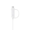 2in1 Cable Samsung, Type-C+Micro-USB, White EU 2in1 Cable Samsung, Type-C+Micro-USB, White EU