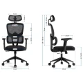 Scaun de birou SENSE7 Veno Black