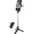 Selfie Stick Cellularline Tripod Sparkle, Negru Selfie Stick Cellularline Tripod Sparkle, Negru