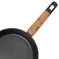 Tigaie RESTO 93183, 24cm, Negru