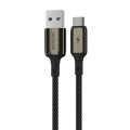 Cablu USB (Type-C), Proove Dense Metal 3A (1m), Black