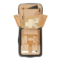 Чемодан Rivacase Clark-Eco, 28л, Чёрный