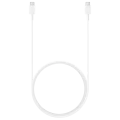 Type-C to Type-C Cable Samsung, 1.8m, 3A, White EU
