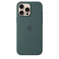 Чехол Apple iPhone 16 Pro Max Silicone Case with MagSafe, Lake Green Чехол Apple iPhone 16 Pro Max Silicone Case with MagSafe, Lake Green