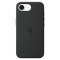 Husă Apple Silicone Case pentru iPhone 16e, Negru