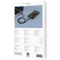 Cablu Type-C (8-pin), Proove Silicone Plus 27W (1m),Black Cablu Type-C (8-pin), Proove Silicone Plus 27W (1m),Black