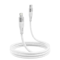 Cablu Type-C (8-pin), Proove Soft Silicone 27W (2m), White Cablu Type-C (8-pin), Proove Soft Silicone 27W (2m), White