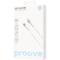 Cablu Type-C (8-pin), Proove Soft Silicone 27W (2m), White Cablu Type-C (8-pin), Proove Soft Silicone 27W (2m), White