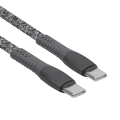 Cable de date Rivacase PS6105, USB Type-C/USB Type-C, 1,2m, Gri Cable de date Rivacase PS6105, USB Type-C/USB Type-C, 1,2m, Gri