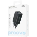 Incarcator Proove Pocket Gan 65W (2*Type-C + USB) Black Incarcator Proove Pocket Gan 65W (2*Type-C + USB) Black