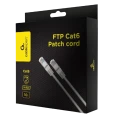 Patch cord Cablexpert PPB6-10M, Cat6 FTP , 10m, Alb